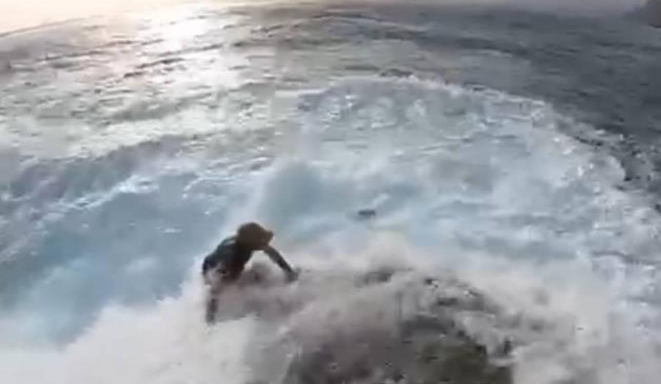 Man Hurt by Freak Wave at Praia Formosa, Funchal